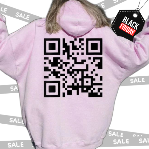 F**k You - QR Code Hoodie (Unisex)